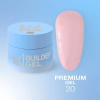 Гель для нарощування Premium Gel №20, 15 мл